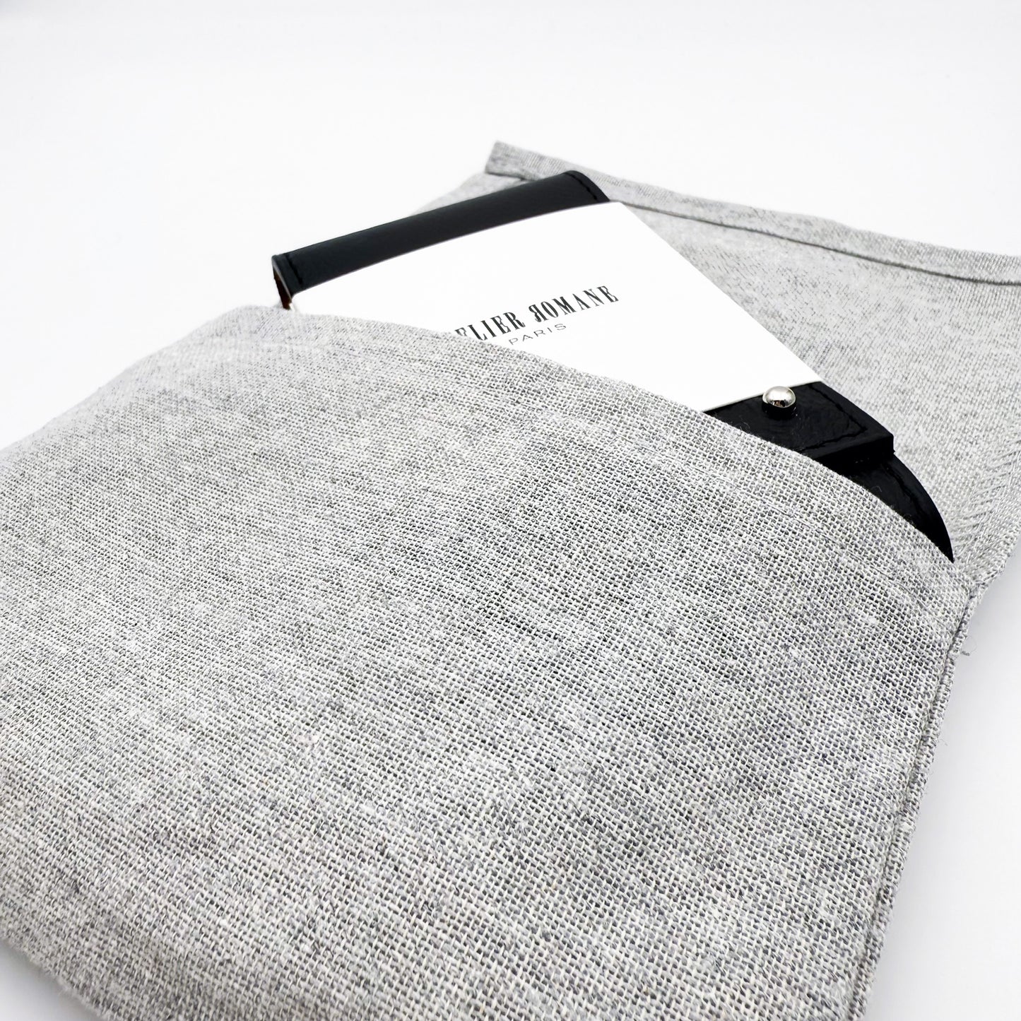 Etui une montre veau grainé bleu