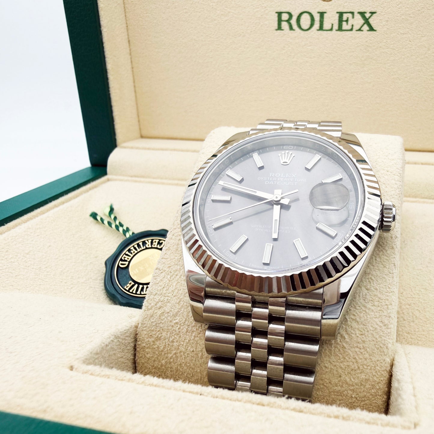 Datejust 41 Rhodium